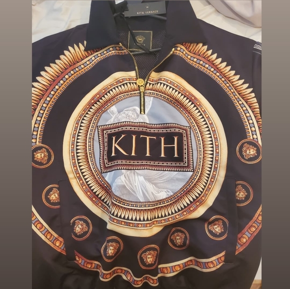 Kith x Versace quarter zip pullover sweatshirt - Picture 2 of 7